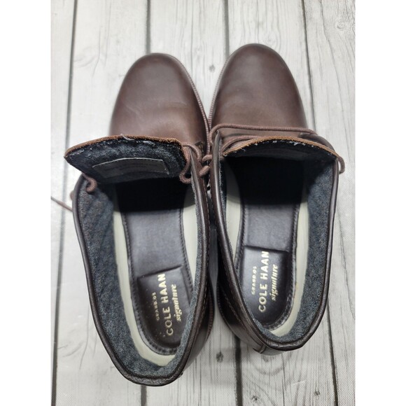 Cole Haan C20245 Men’s 9 M Brown Leather Chukka Boots Grand OS Casual Dress main image 5